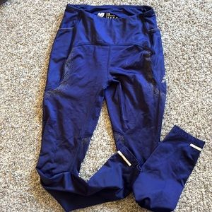 New Balance Thermal Running Tights - Navy - XS